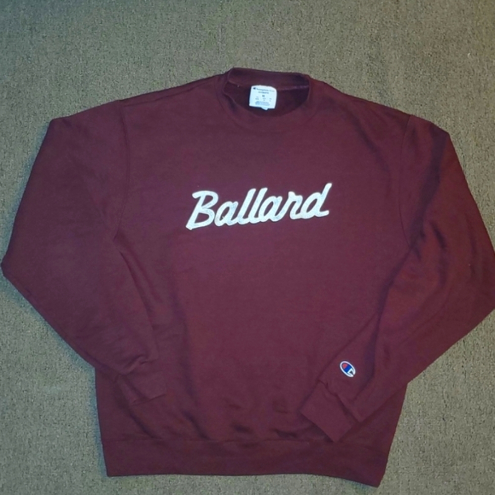 Champion Ballard University mens crew sweat shirt